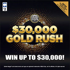 $30,000 Gold Rush Scratch-Off Game Link