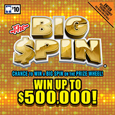 The Big $pin ($10) Scratch-Off Game Link