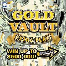 Gold Vault Extra Play Scratch-Off Game Link