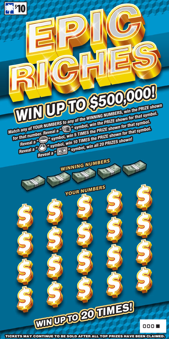 Epic Riches Scratch-Off Image