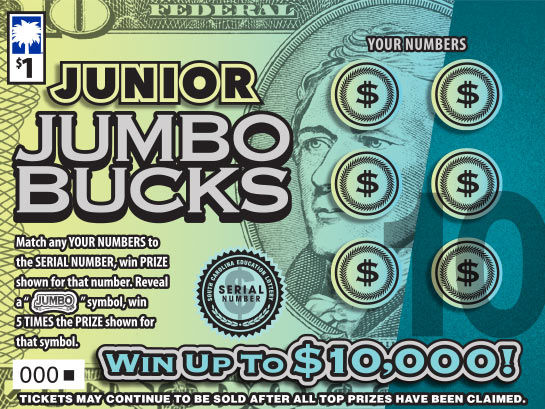 Junior Jumbo Bucks Scratch-Off Image