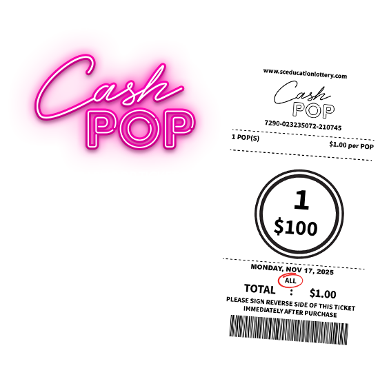 Image Link to CASH POP game page. The light of the party.